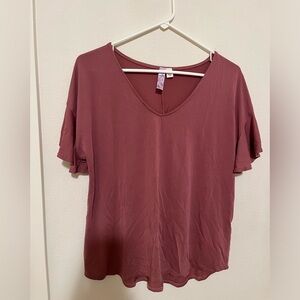 Alya Ruffled Sleeve Blouse